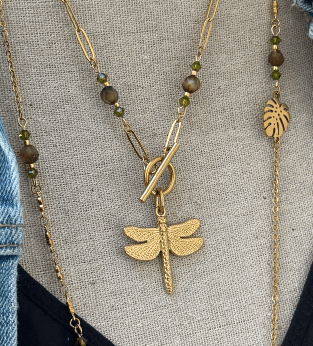Collier libellule (+proposition d’association)